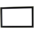 Alpine Fine Furniture Alpine Fine Furniture 78232 Cypress Collection Black Grained with Silver Trim Wall Mirror 78232